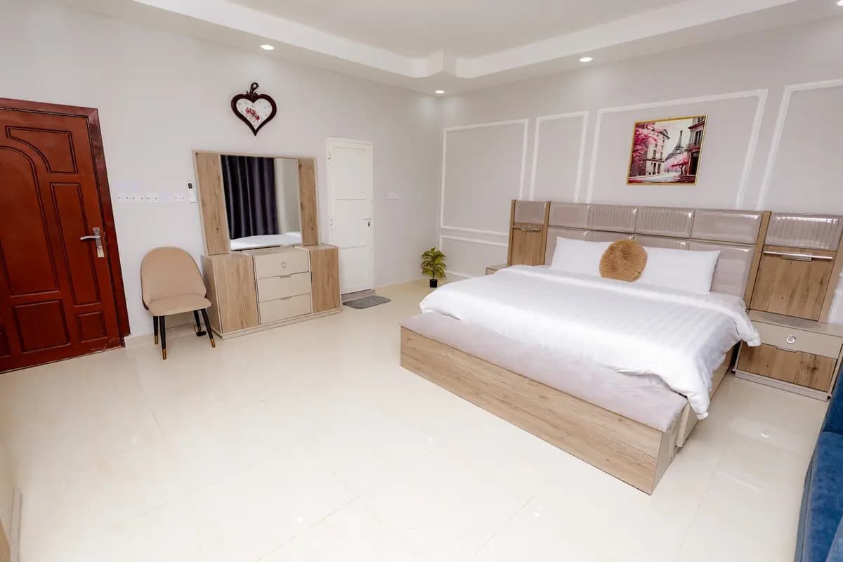 Spacious living room in 2BHK Apartment, a premium Salalah apartment