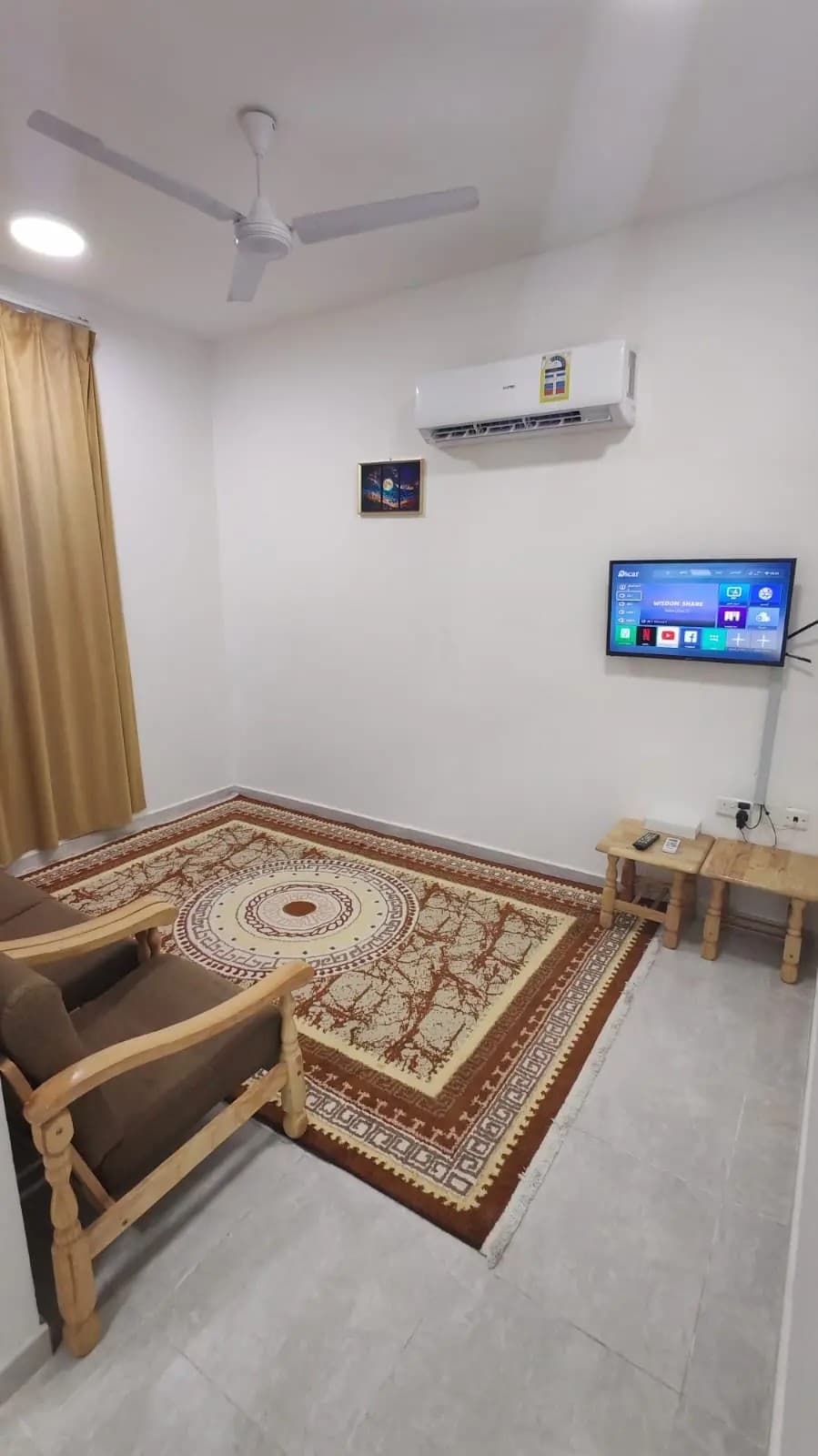 Bathroom in 1BHK Apartment furnished apartment
